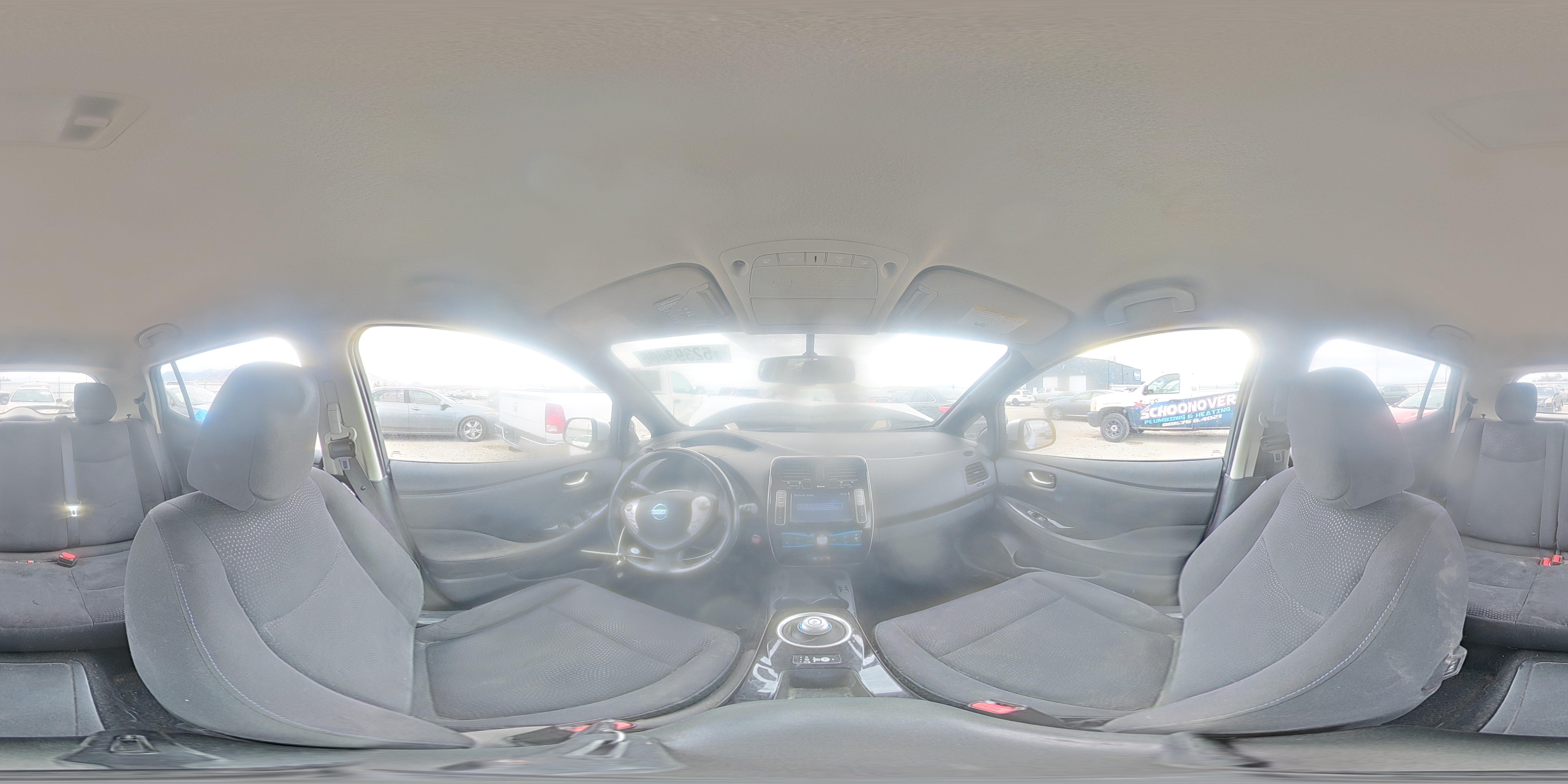 2013 Nissan Leaf S Silver vin: 1N4AZ0CP7DC415748