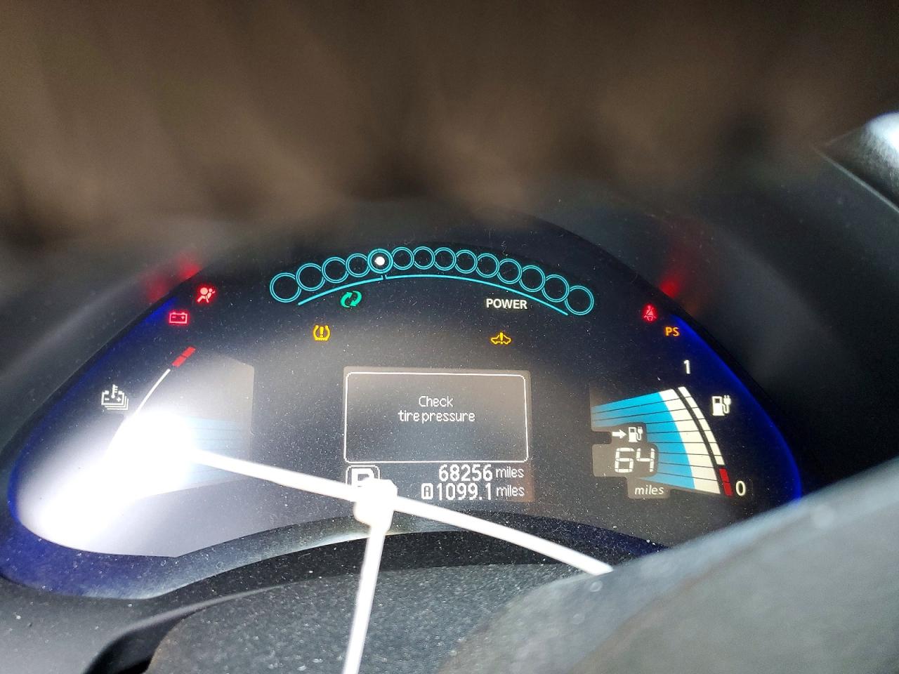2014 Nissan Leaf S Синий vin: 1N4AZ0CP7EC339434