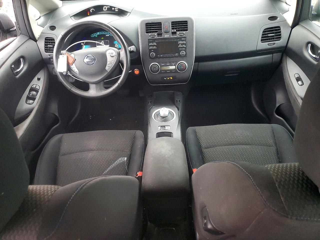 2015 Nissan Leaf S Gray vin: 1N4AZ0CP7FC311621