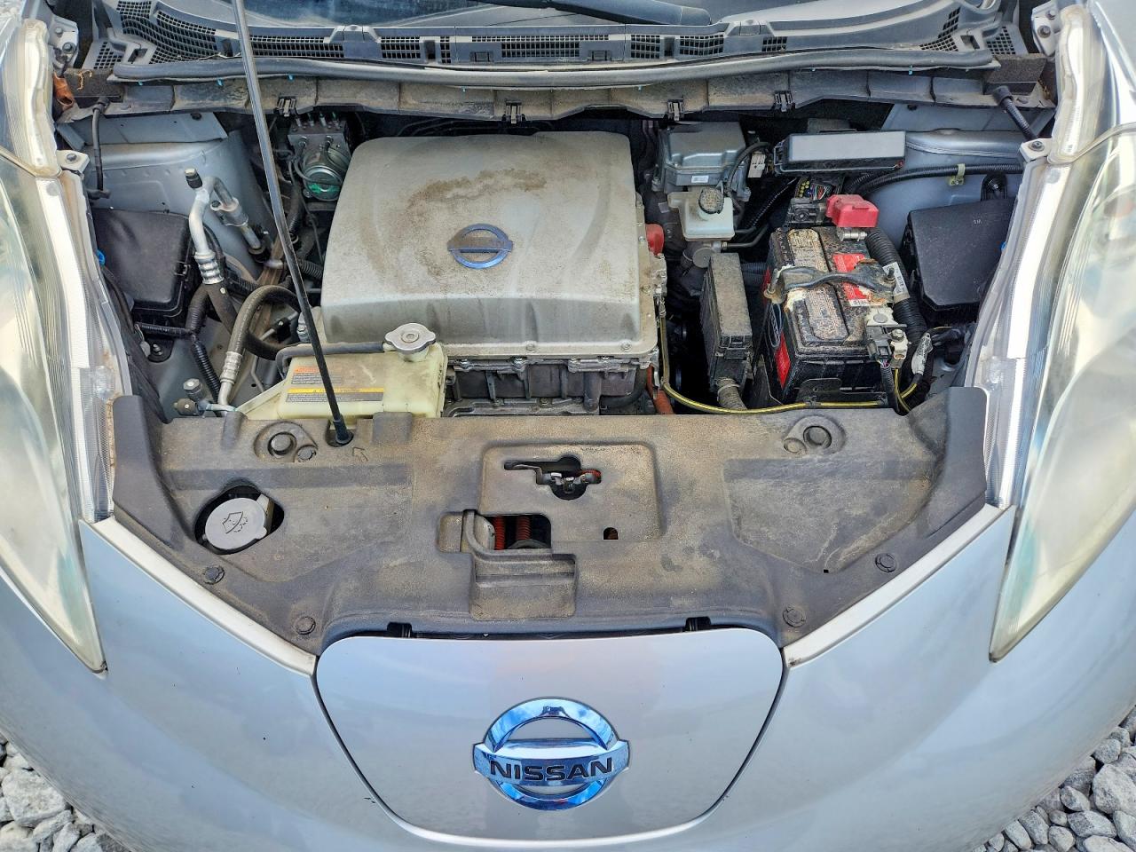 2015 Nissan Leaf S Silver vin: 1N4AZ0CP7FC325731
