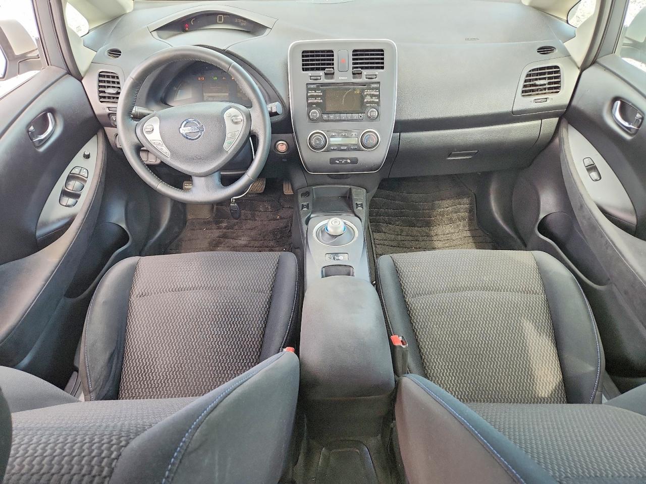 2015 Nissan Leaf S Silver vin: 1N4AZ0CP7FC325731