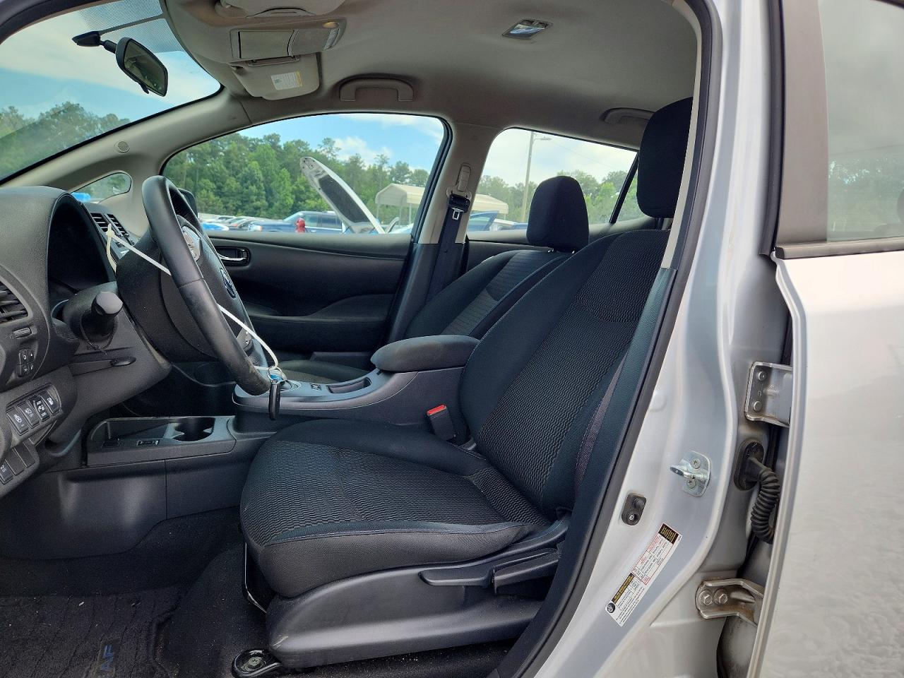 2015 Nissan Leaf S Silver vin: 1N4AZ0CP7FC325731
