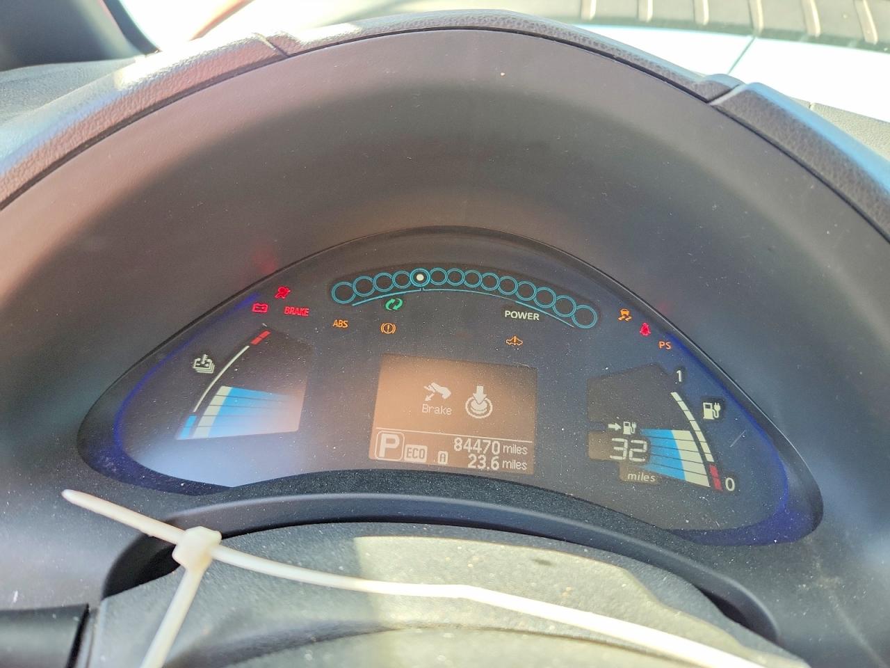 2013 Nissan Leaf S Maroon vin: 1N4AZ0CP8DC408047
