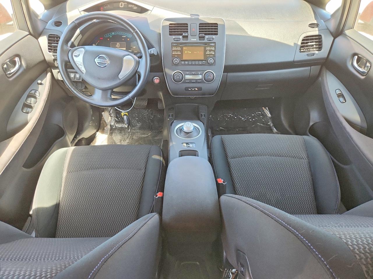 2013 Nissan Leaf S Красный vin: 1N4AZ0CP8DC414687
