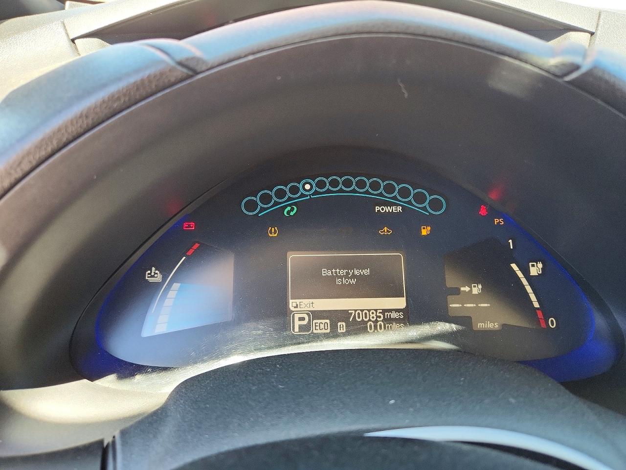 2013 Nissan Leaf S Красный vin: 1N4AZ0CP8DC414687