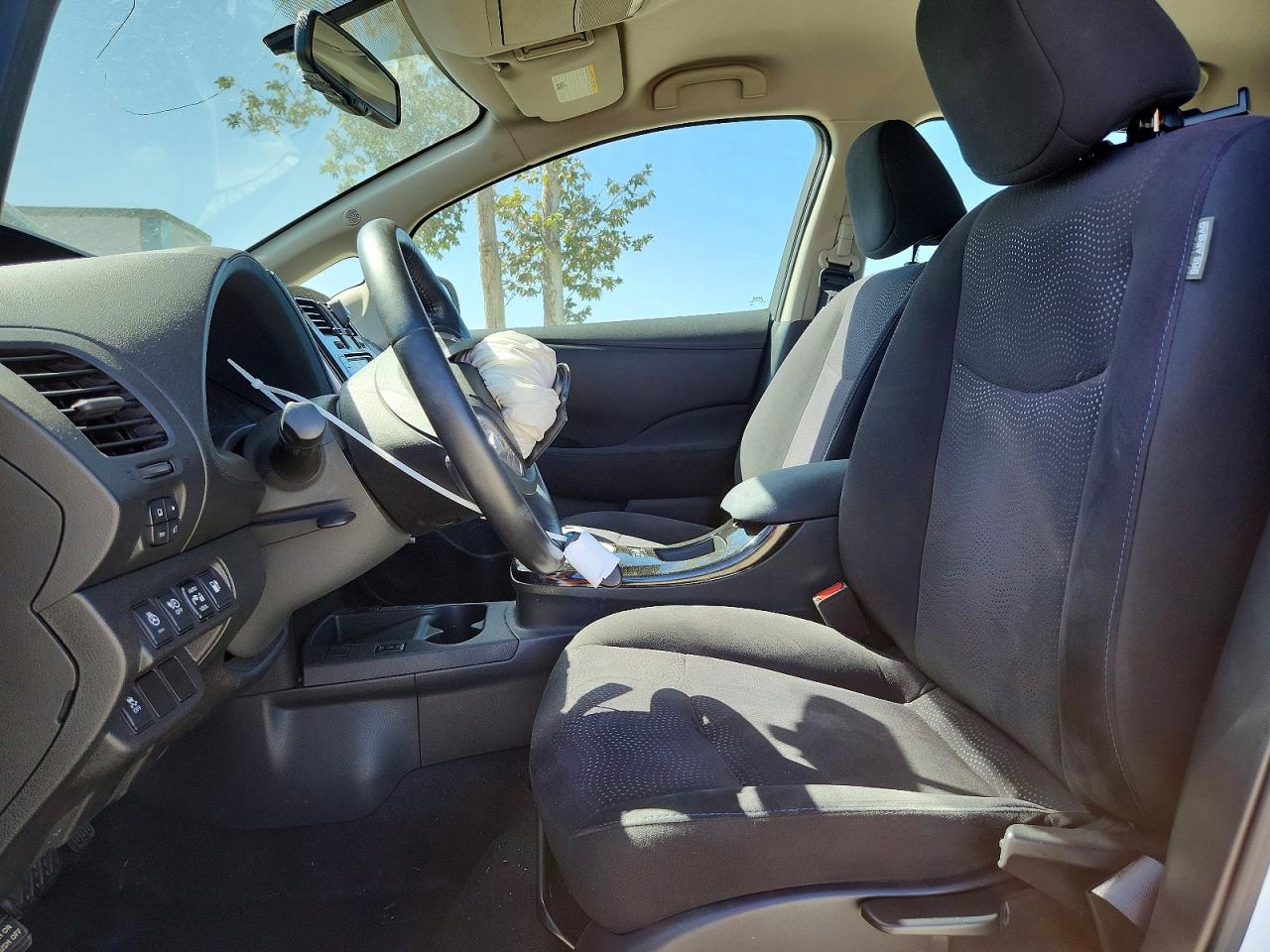 2015 Nissan Leaf Sv White vin: 1N4AZ0CP8FC304614