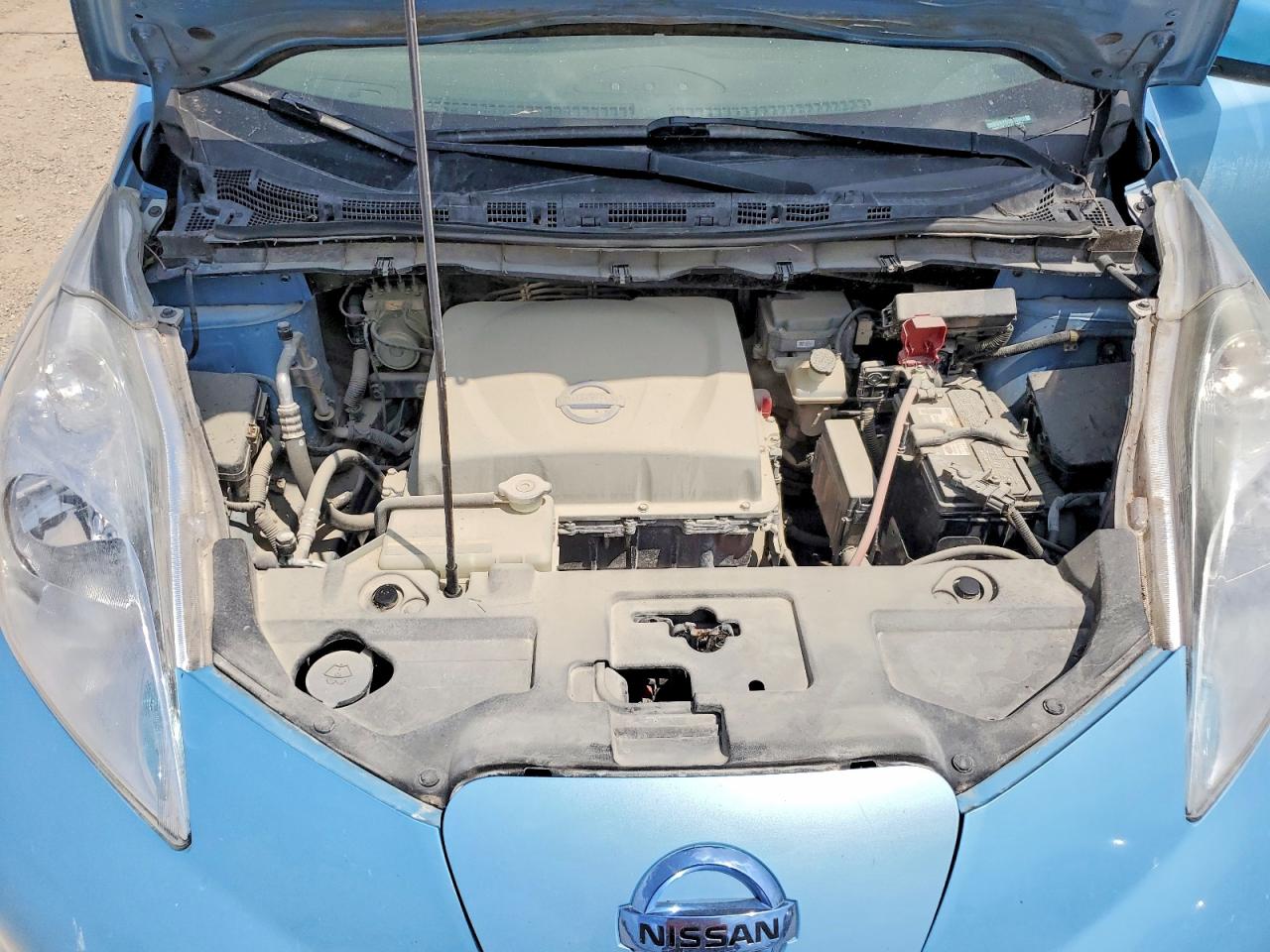 2015 Nissan Leaf S Blue vin: 1N4AZ0CP8FC309621