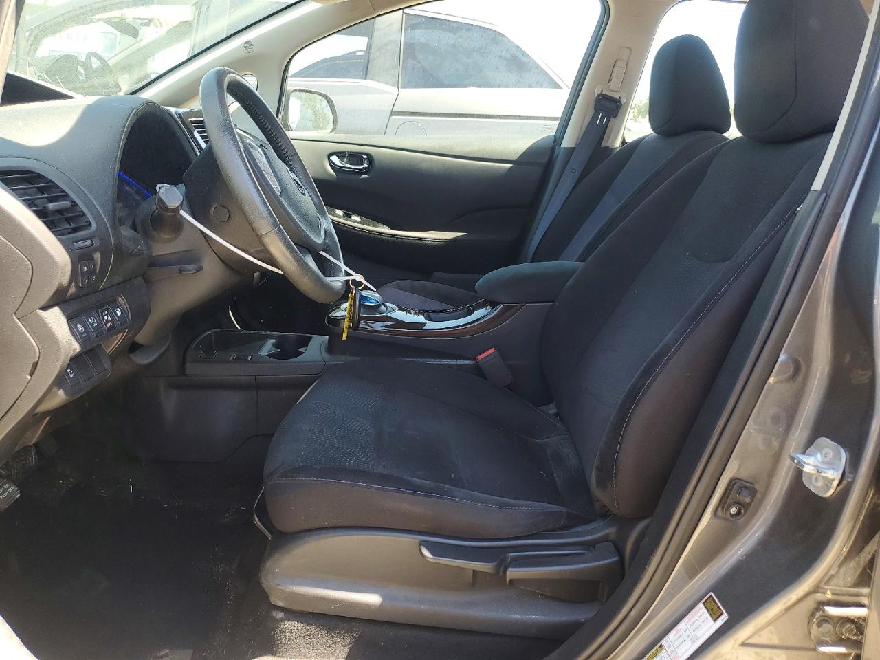 2015 Nissan Leaf Sv Gray vin: 1N4AZ0CP8FC323762
