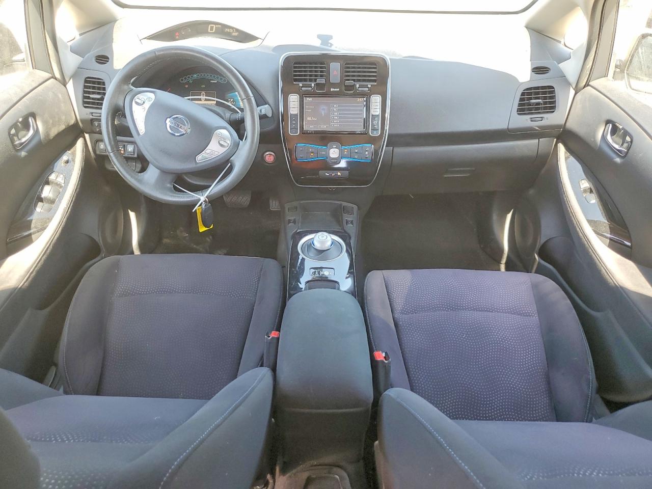 2015 Nissan Leaf Sv Gray vin: 1N4AZ0CP8FC323762