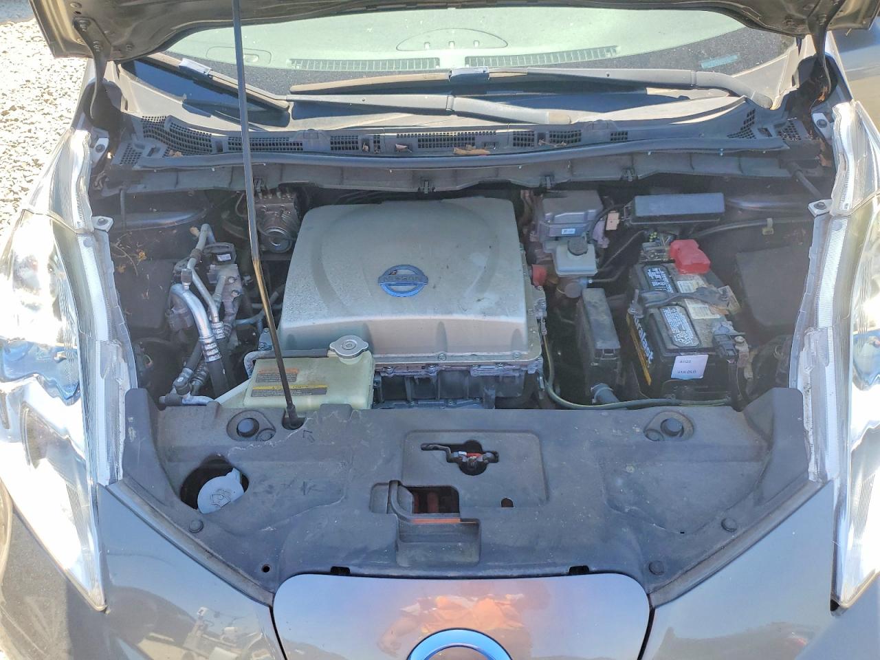 2015 Nissan Leaf Sv Gray vin: 1N4AZ0CP8FC323762