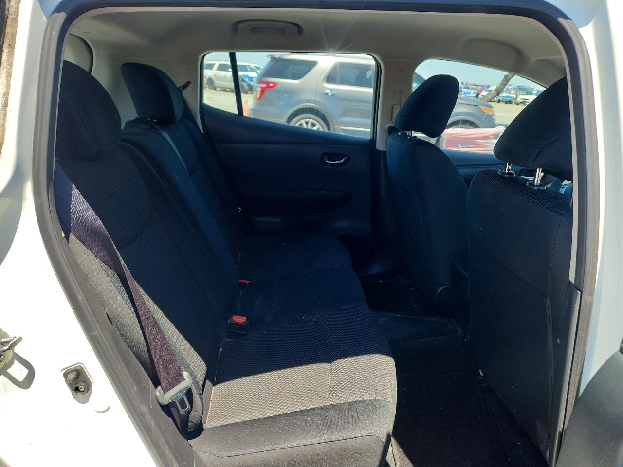 2013 Nissan Leaf S White vin: 1N4AZ0CP9DC419297