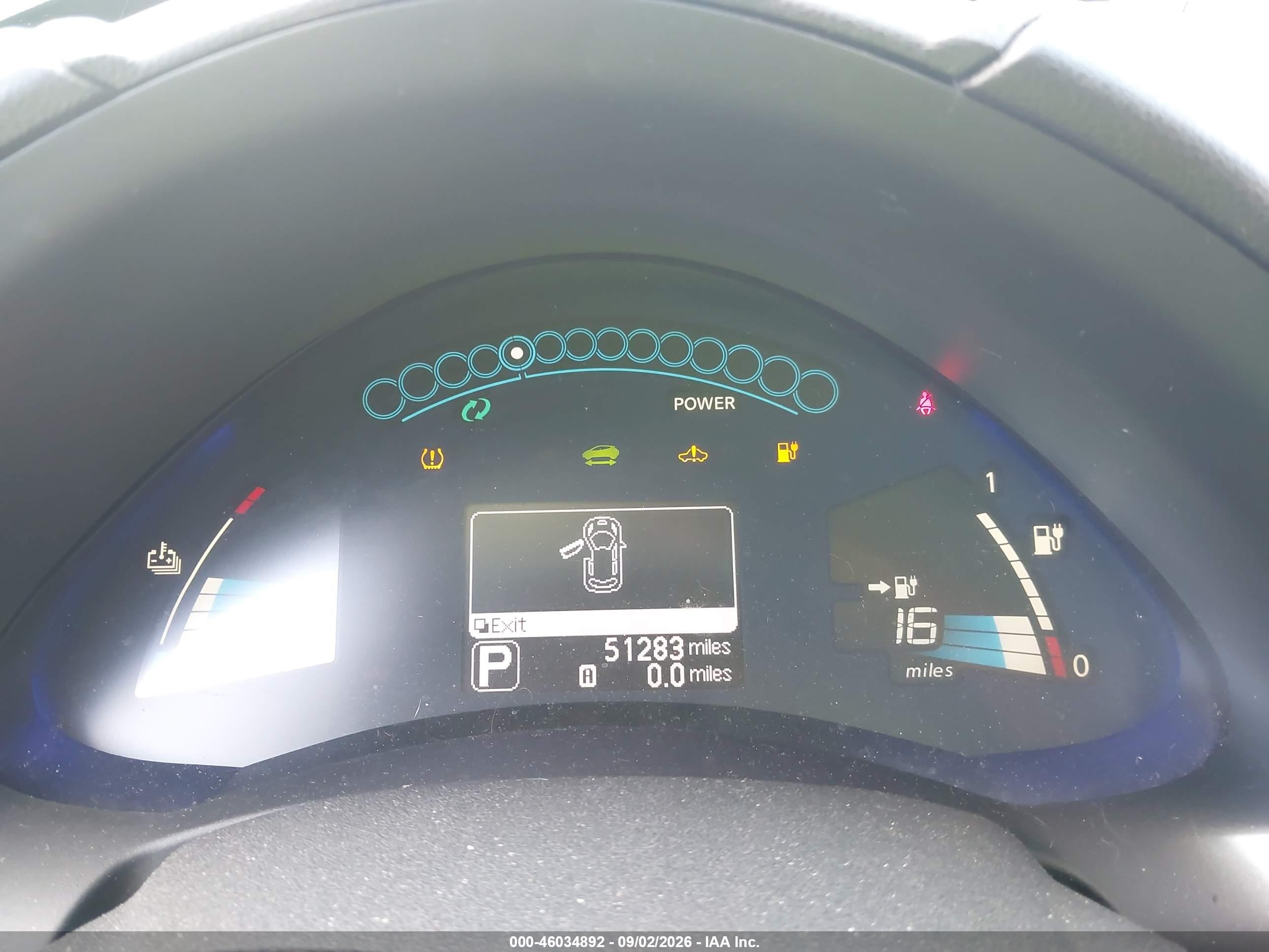 2014 Nissan Leaf Sl Silver vin: 1N4AZ0CP9EC334879