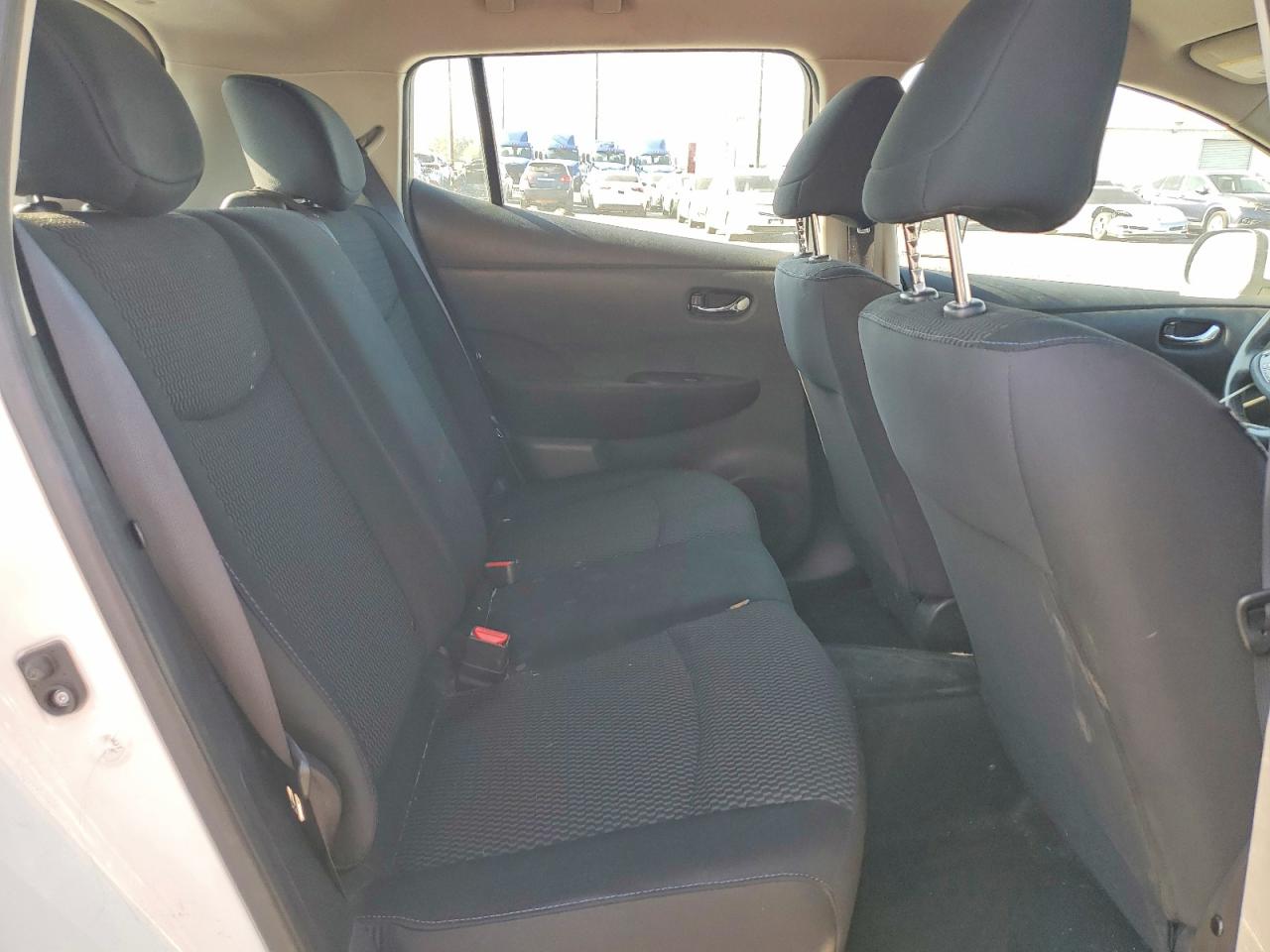 2015 Nissan Leaf S White vin: 1N4AZ0CP9FC303391