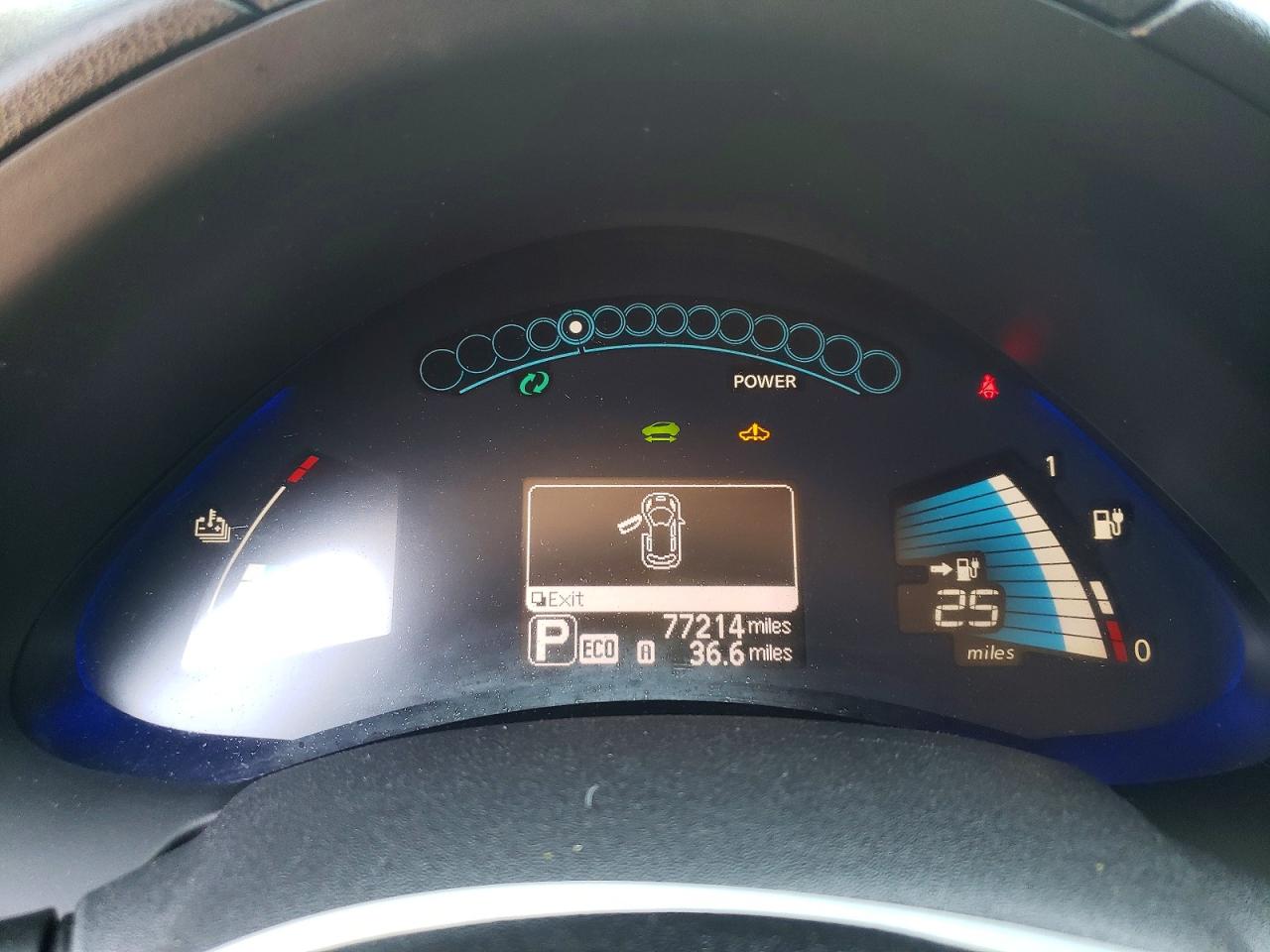 2015 Nissan Leaf S Gray vin: 1N4AZ0CP9FC320109
