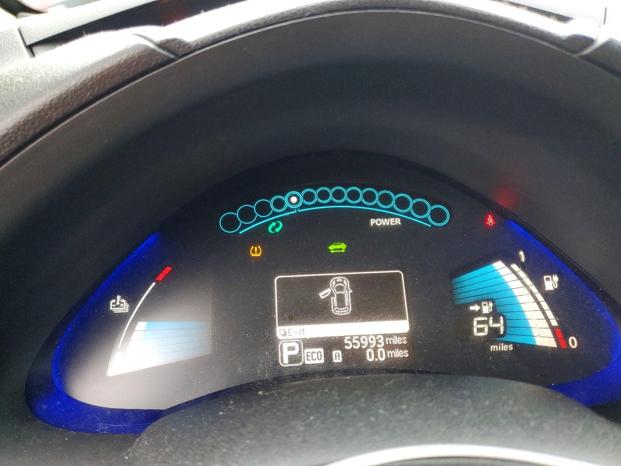2015 Nissan Leaf S Red vin: 1N4AZ0CP9FC320420