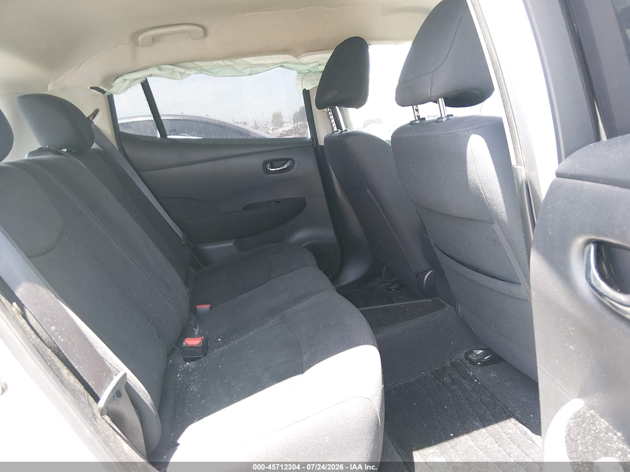 2015 Nissan Leaf Sv Silver vin: 1N4AZ0CP9FC323690