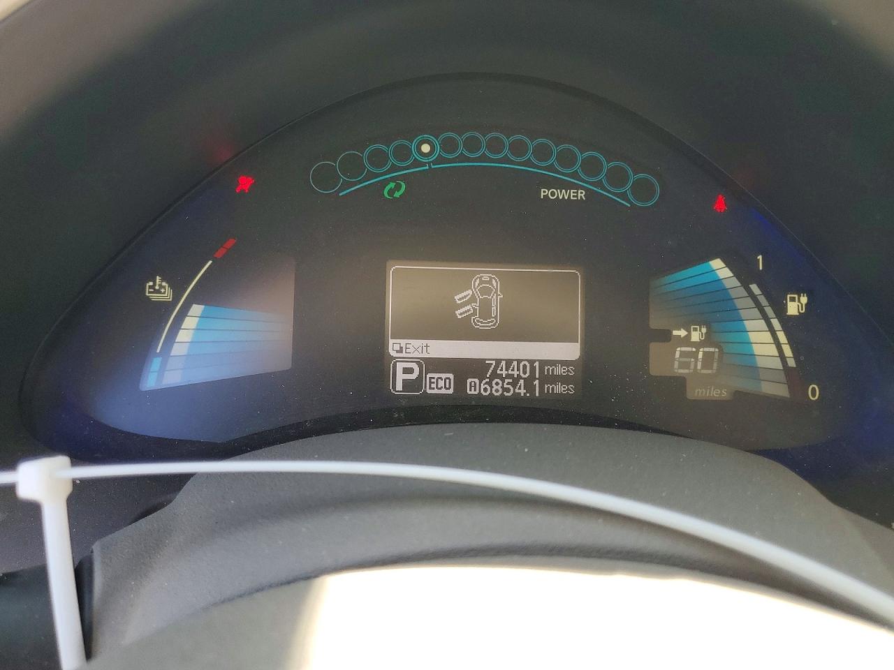 2015 Nissan Leaf Sv Silver vin: 1N4AZ0CP9FC326833