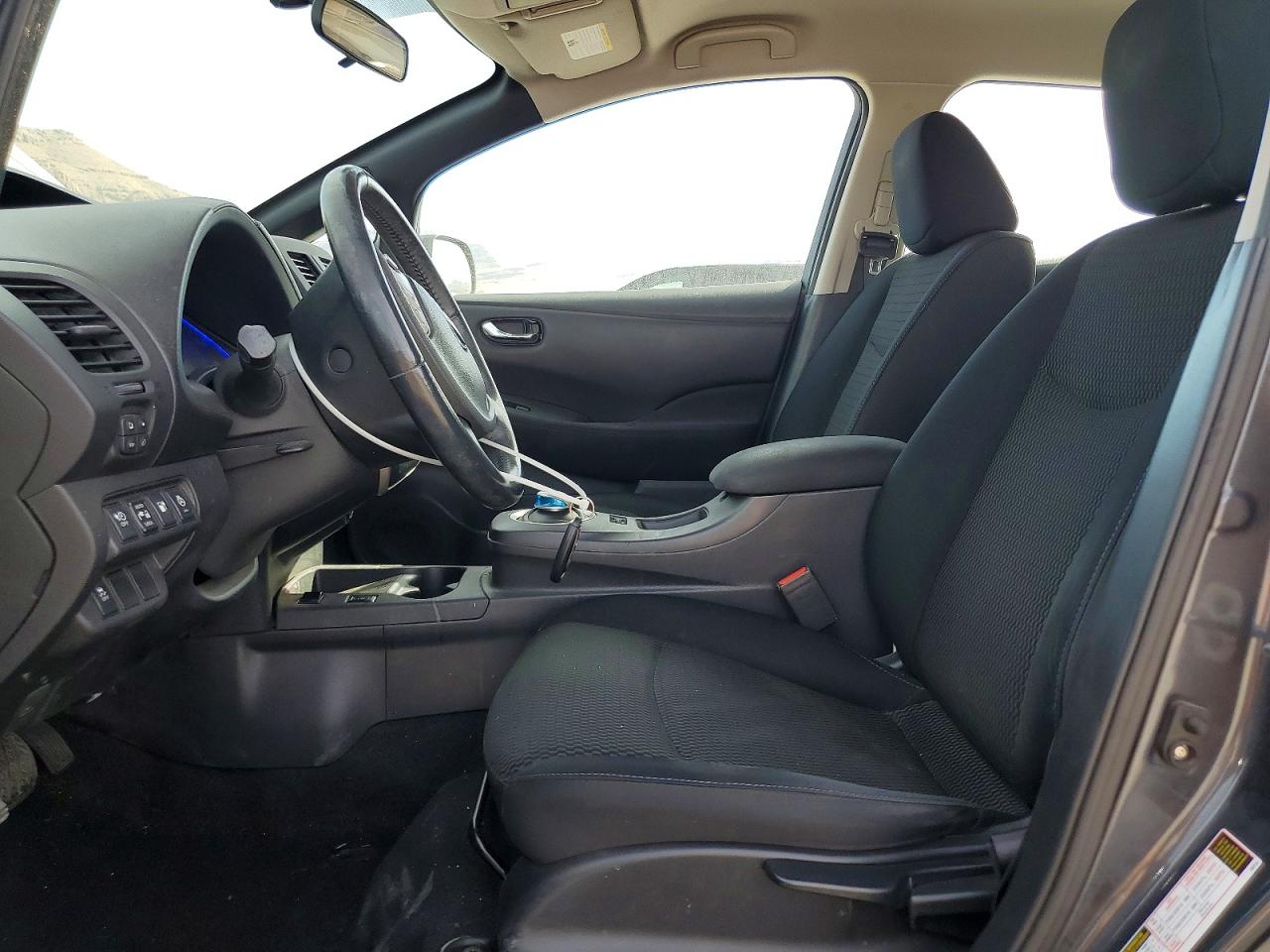 2013 Nissan Leaf S Gray vin: 1N4AZ0CPXDC413329