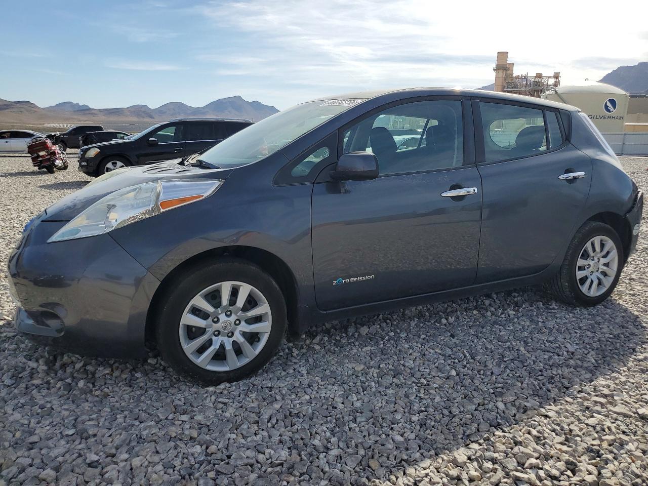 2013 Nissan Leaf S Серый vin: 1N4AZ0CPXDC413329