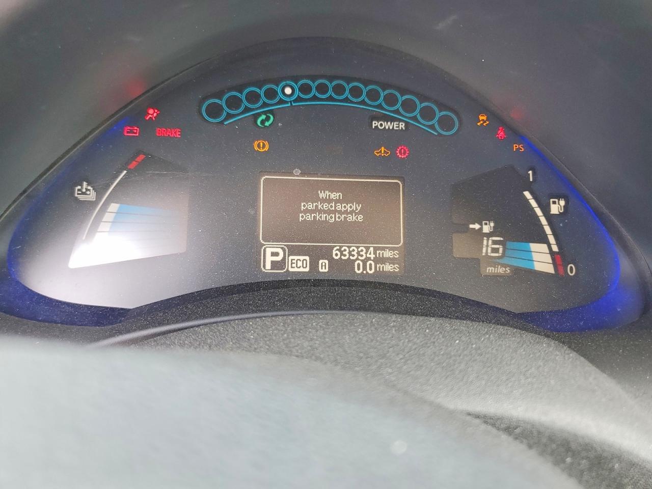 2013 Nissan Leaf S Gray vin: 1N4AZ0CPXDC413329