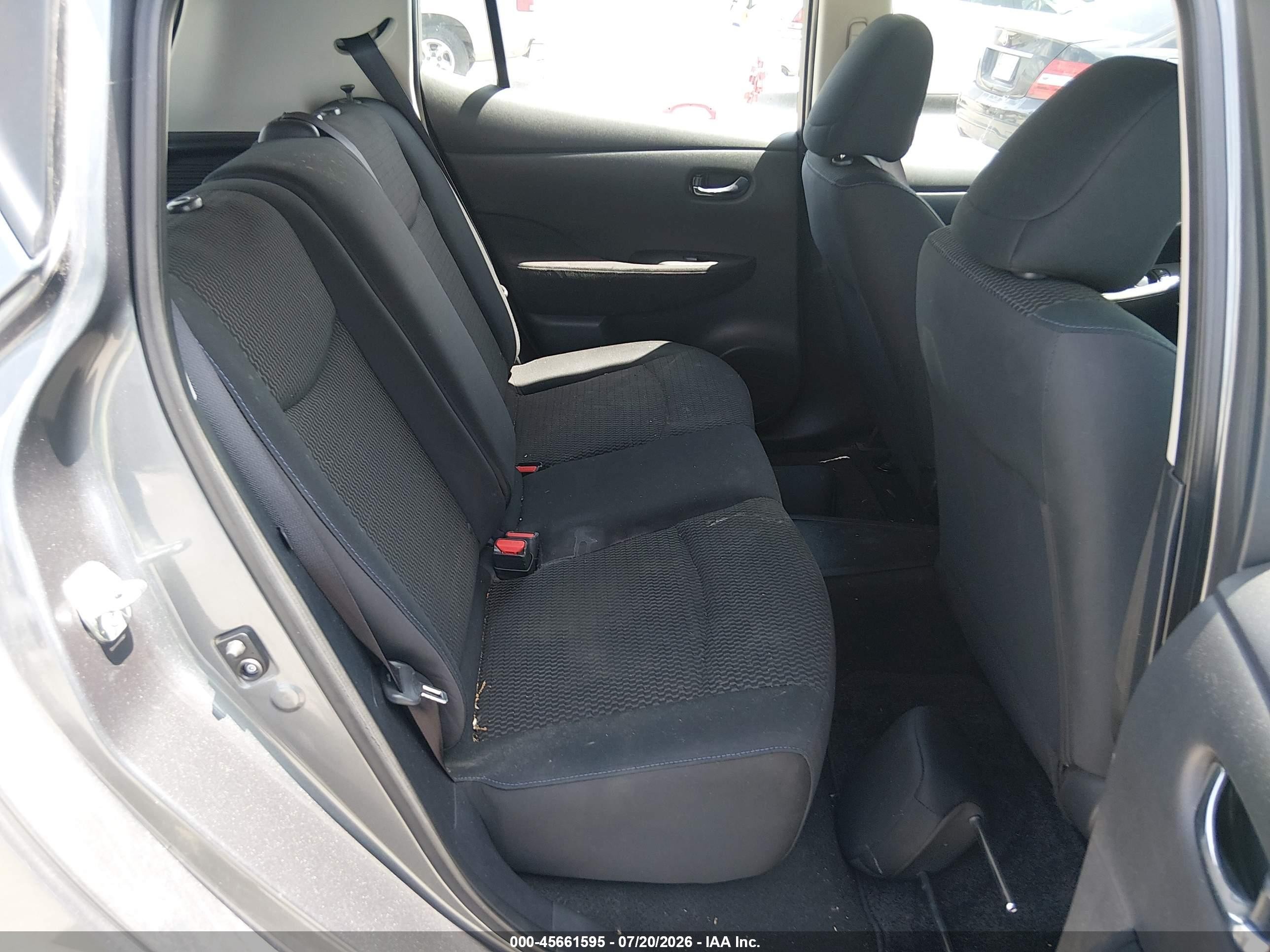 2014 Nissan Leaf S Gray vin: 1N4AZ0CPXEC340710