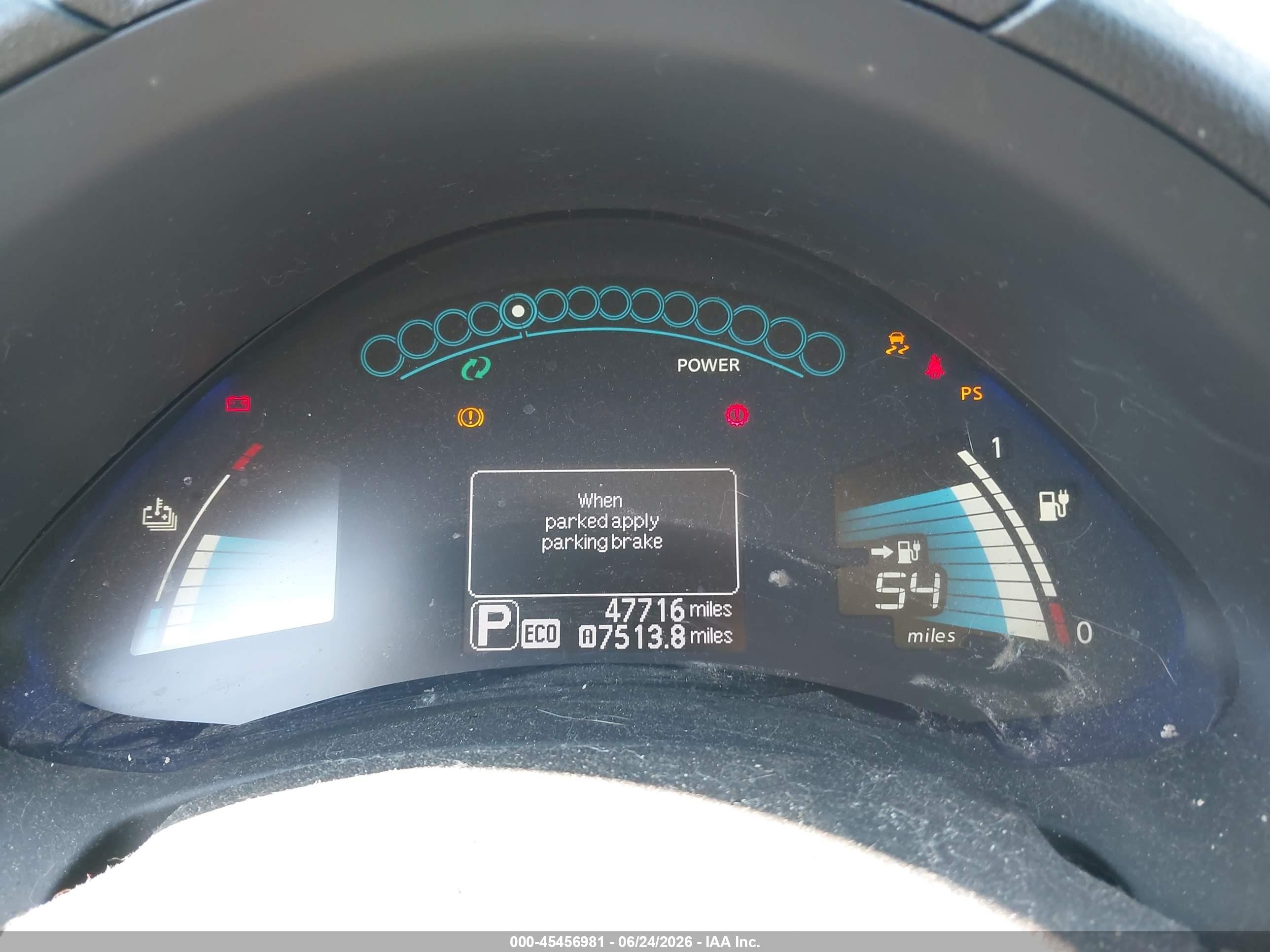 2015 Nissan Leaf Sl Red vin: 1N4AZ0CPXFC308910