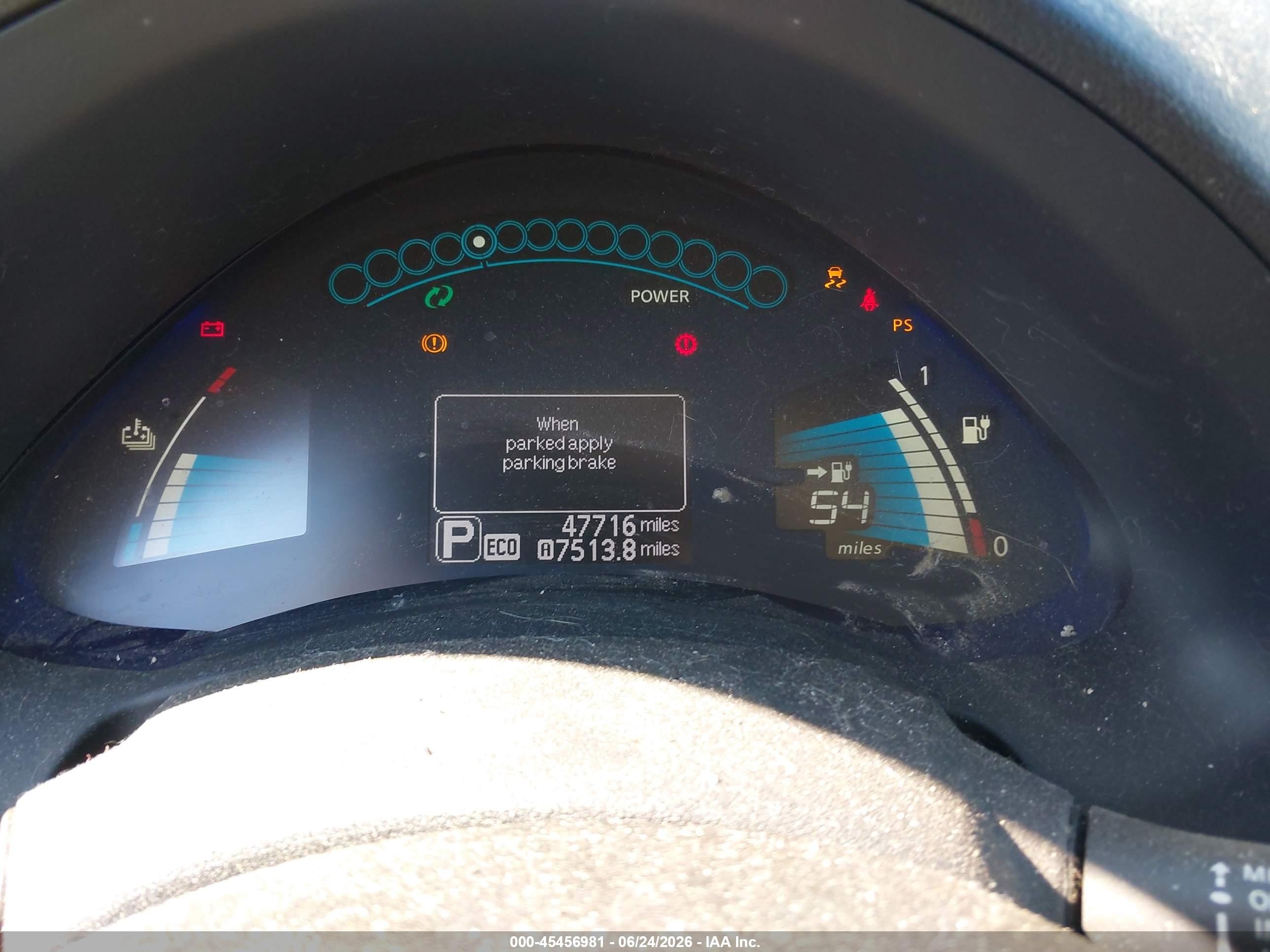 2015 Nissan Leaf Sl Red vin: 1N4AZ0CPXFC308910