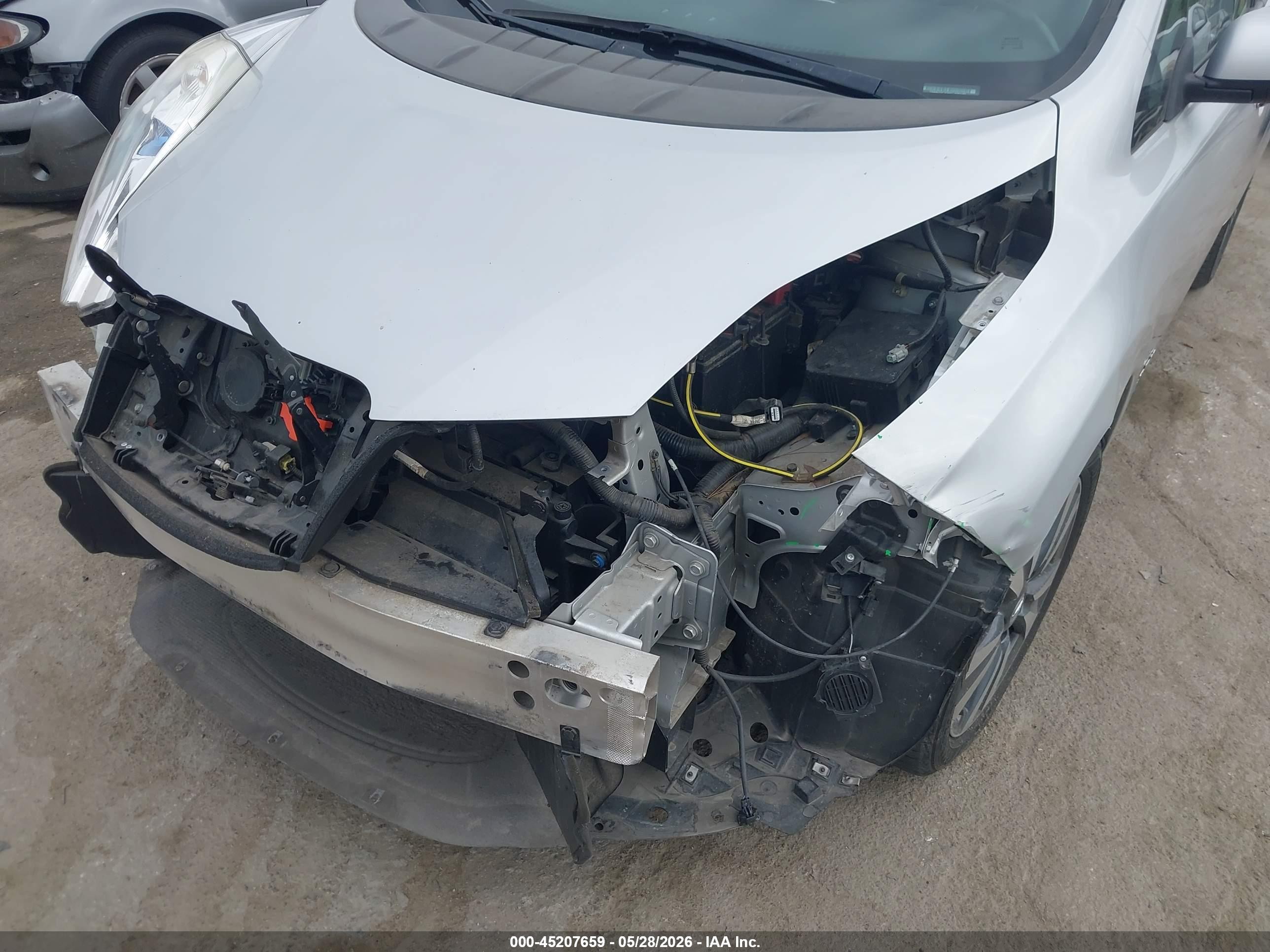 2015 Nissan Leaf Sl Silver vin: 1N4AZ0CPXFC326145
