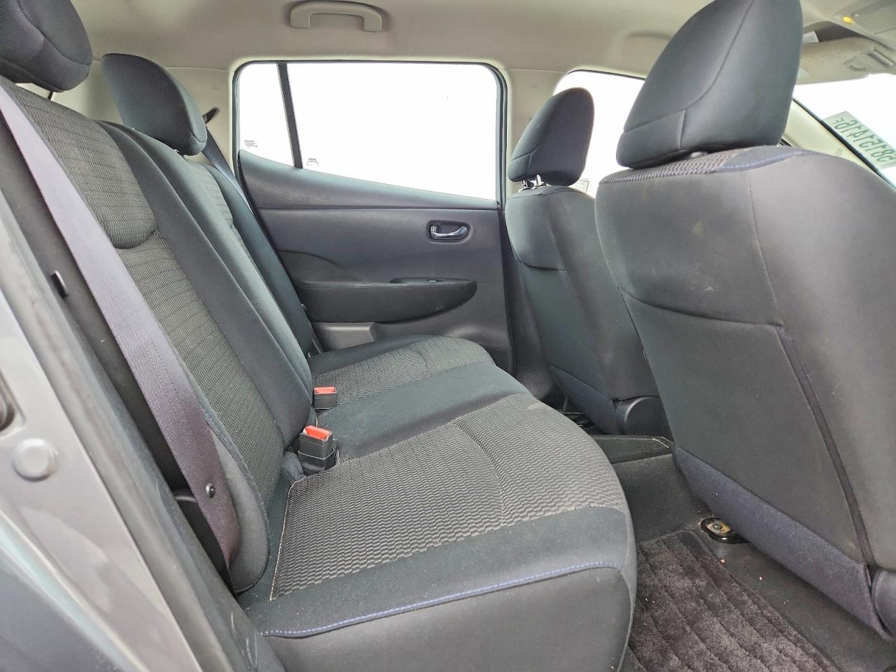 2015 Nissan Leaf S Gray vin: 1N4AZ0CPXFC328509