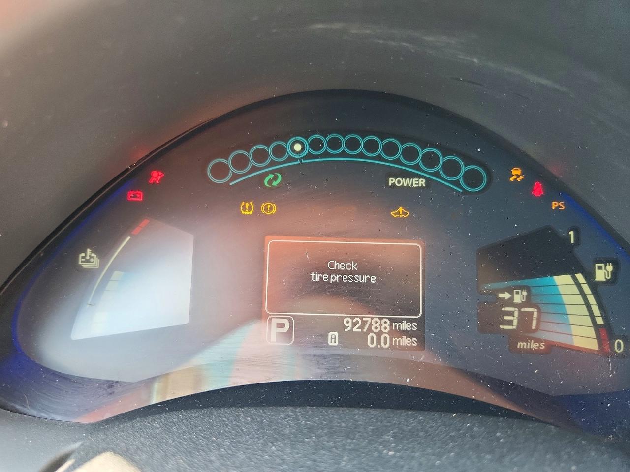 2015 Nissan Leaf S Black vin: 1N4AZ0CPXFC330826