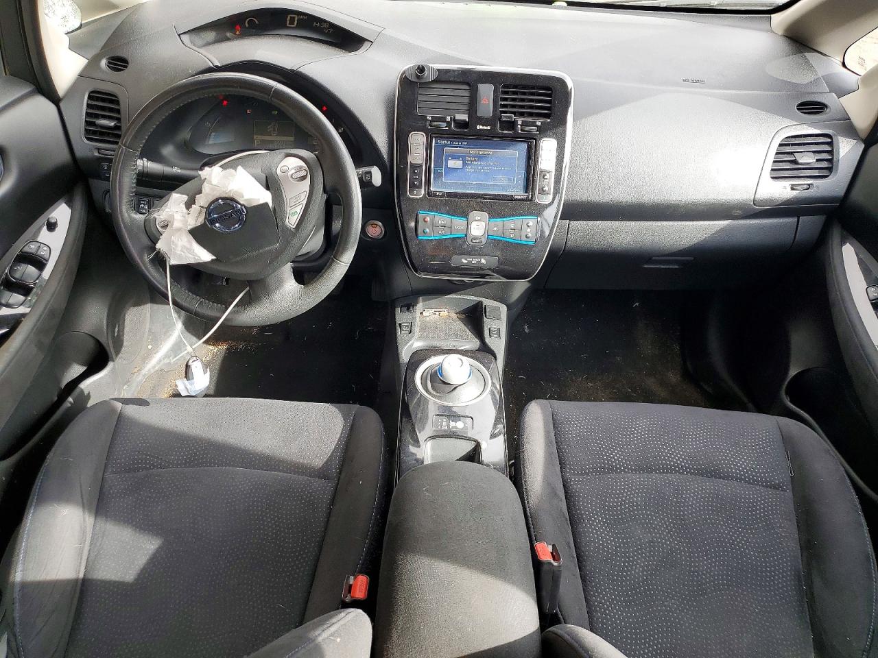 2015 Nissan Leaf Sv Black vin: 1N4AZ0CPXFC333855