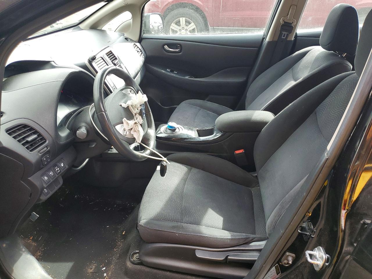 2015 Nissan Leaf Sv Black vin: 1N4AZ0CPXFC333855