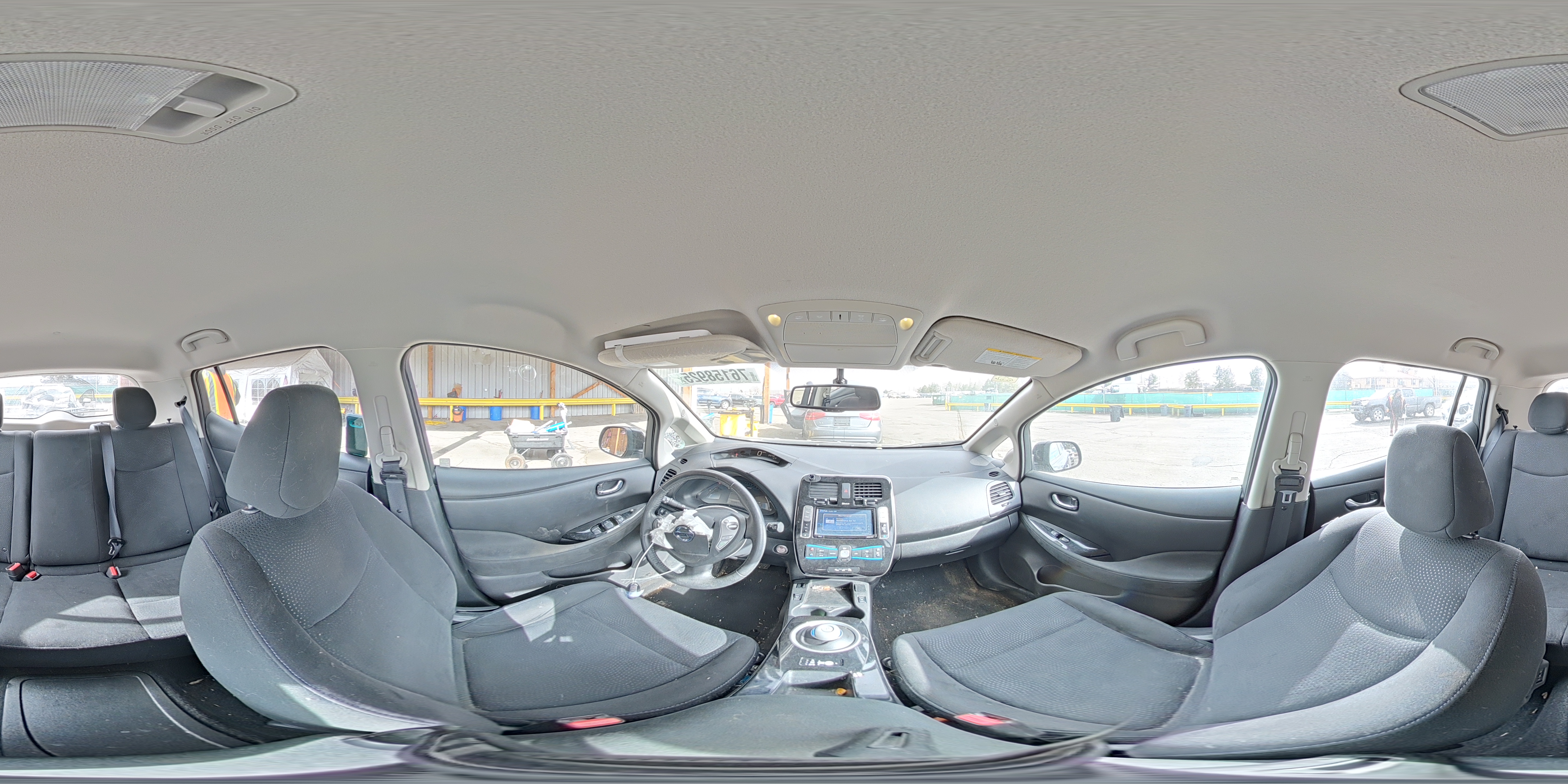 2015 Nissan Leaf Sv Black vin: 1N4AZ0CPXFC333855