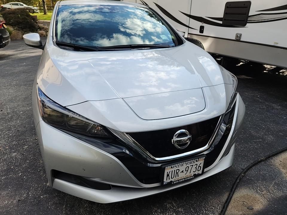 2022 Nissan Leaf S Silver vin: 1N4AZ1BV3NC560955