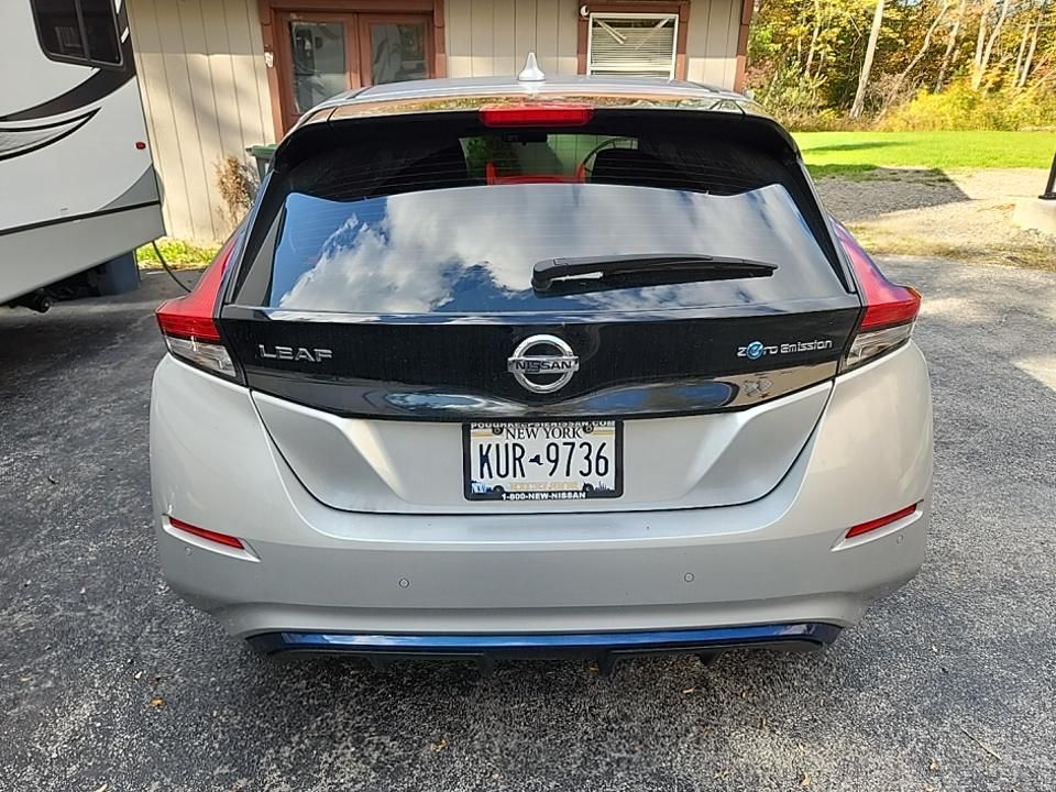 2022 Nissan Leaf S Silver vin: 1N4AZ1BV3NC560955