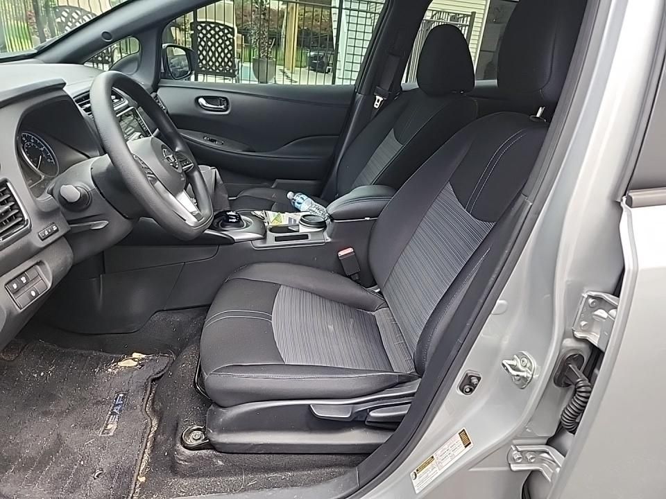 2022 Nissan Leaf S Silver vin: 1N4AZ1BV3NC560955