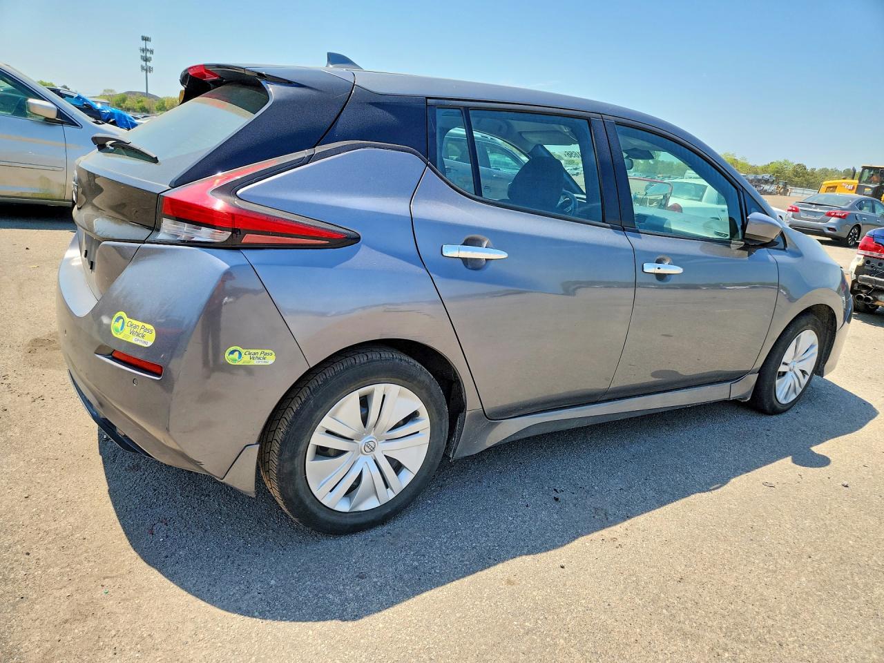 2023 Nissan Leaf S Серый vin: 1N4AZ1BV9PC556136