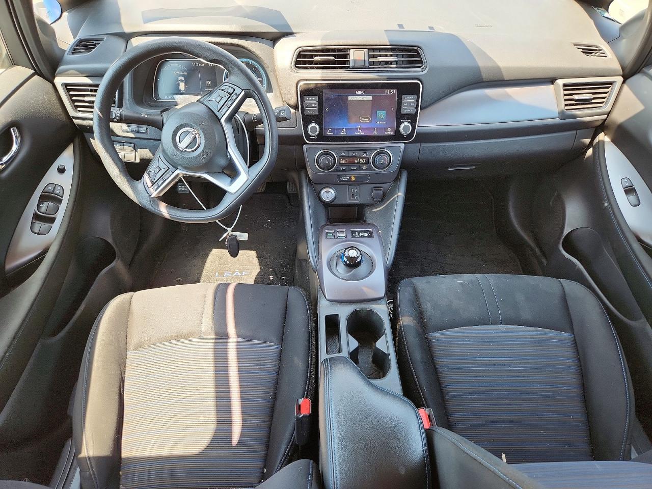 2023 Nissan Leaf S Серый vin: 1N4AZ1BV9PC556136