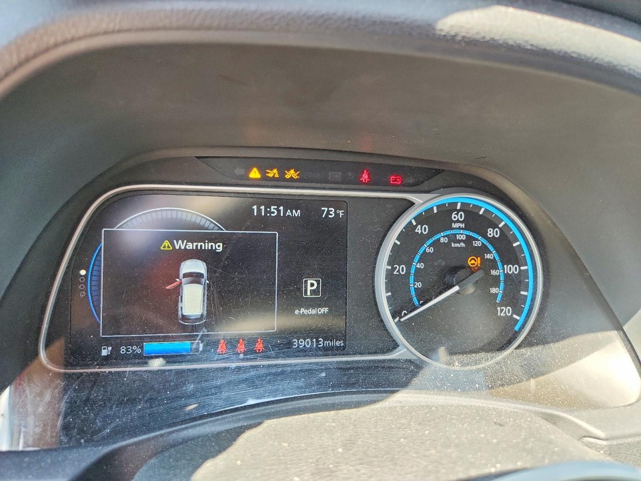 2023 Nissan Leaf S Серый vin: 1N4AZ1BV9PC556136