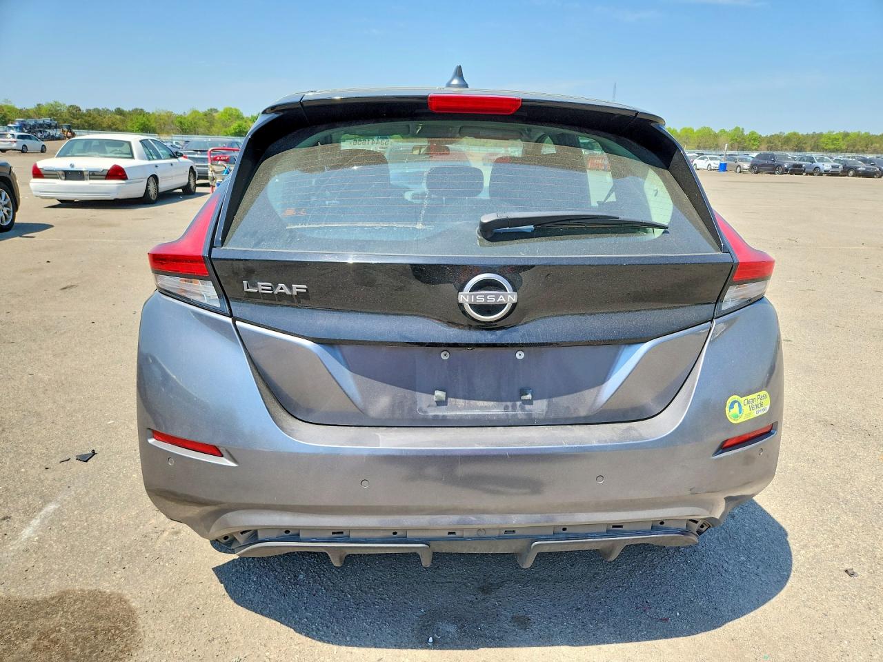 2023 Nissan Leaf S Серый vin: 1N4AZ1BV9PC556136