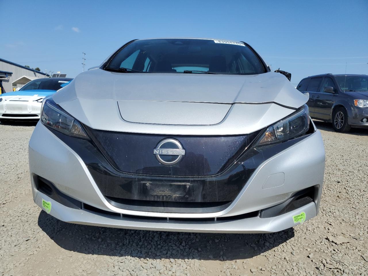 2023 Nissan Leaf S Silver vin: 1N4AZ1BVXPC554363