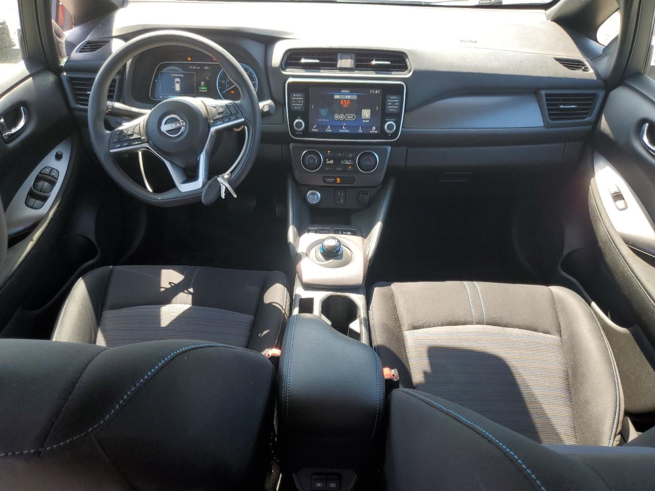 2023 Nissan Leaf S Silver vin: 1N4AZ1BVXPC554363