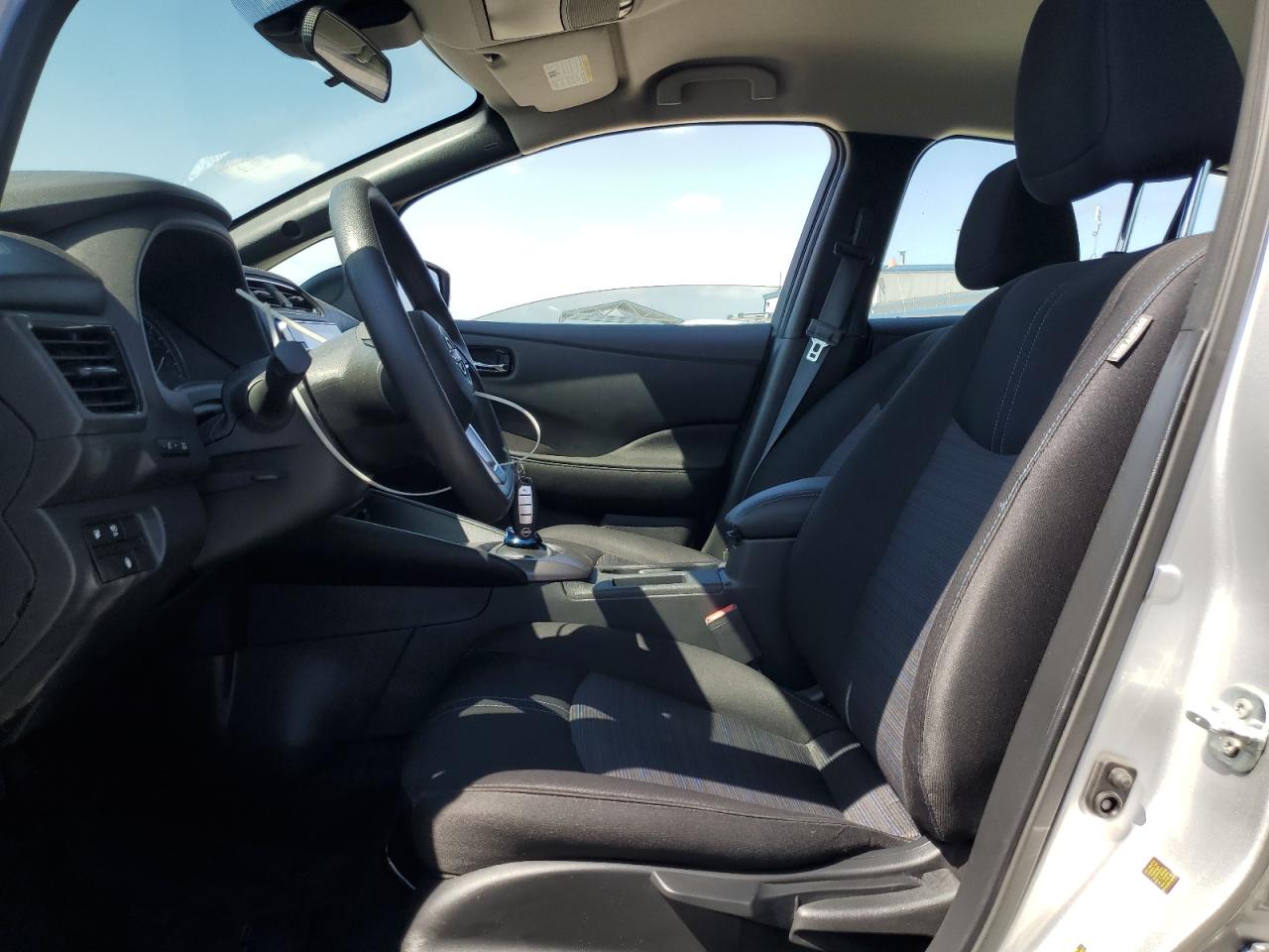2023 Nissan Leaf S Silver vin: 1N4AZ1BVXPC554363