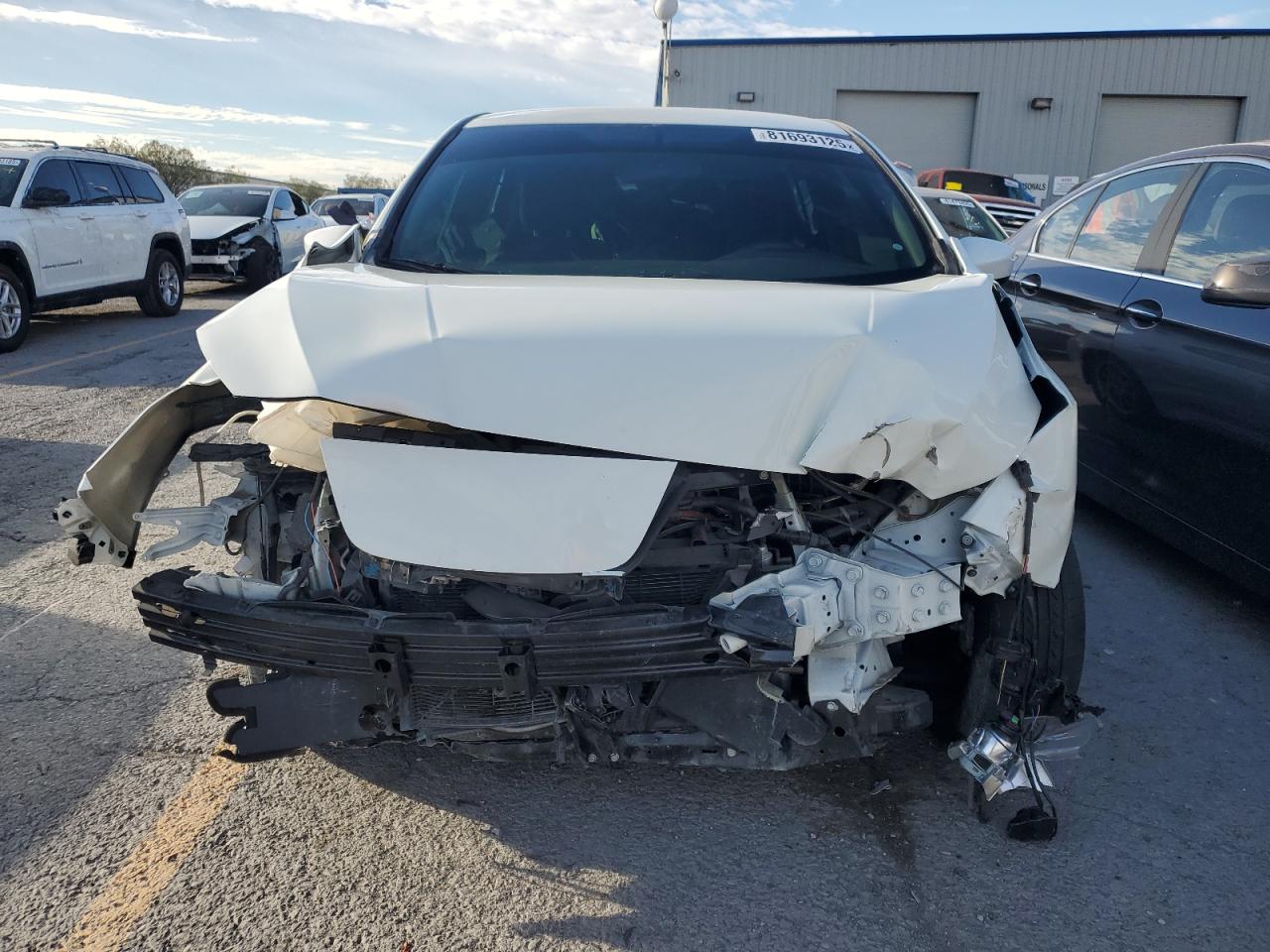 2018 Nissan Leaf S White vin: 1N4AZ1CP1JC301360