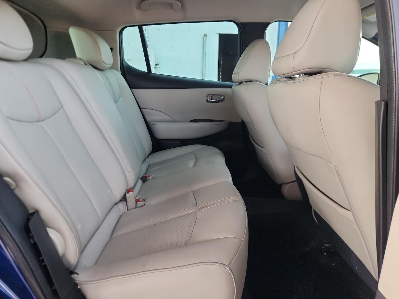 2018 Nissan Leaf S Синий vin: 1N4AZ1CP2JC306910