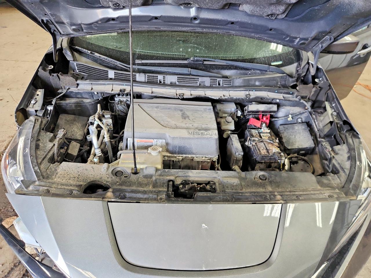 2018 Nissan Leaf Sv Gray vin: 1N4AZ1CP5JC300616