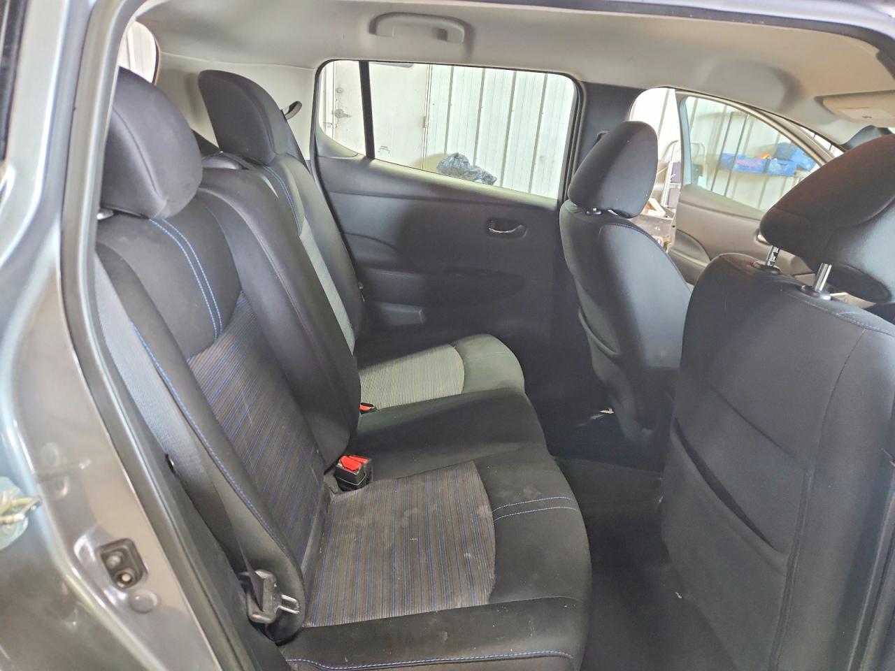 2018 Nissan Leaf Sv Gray vin: 1N4AZ1CP5JC300616