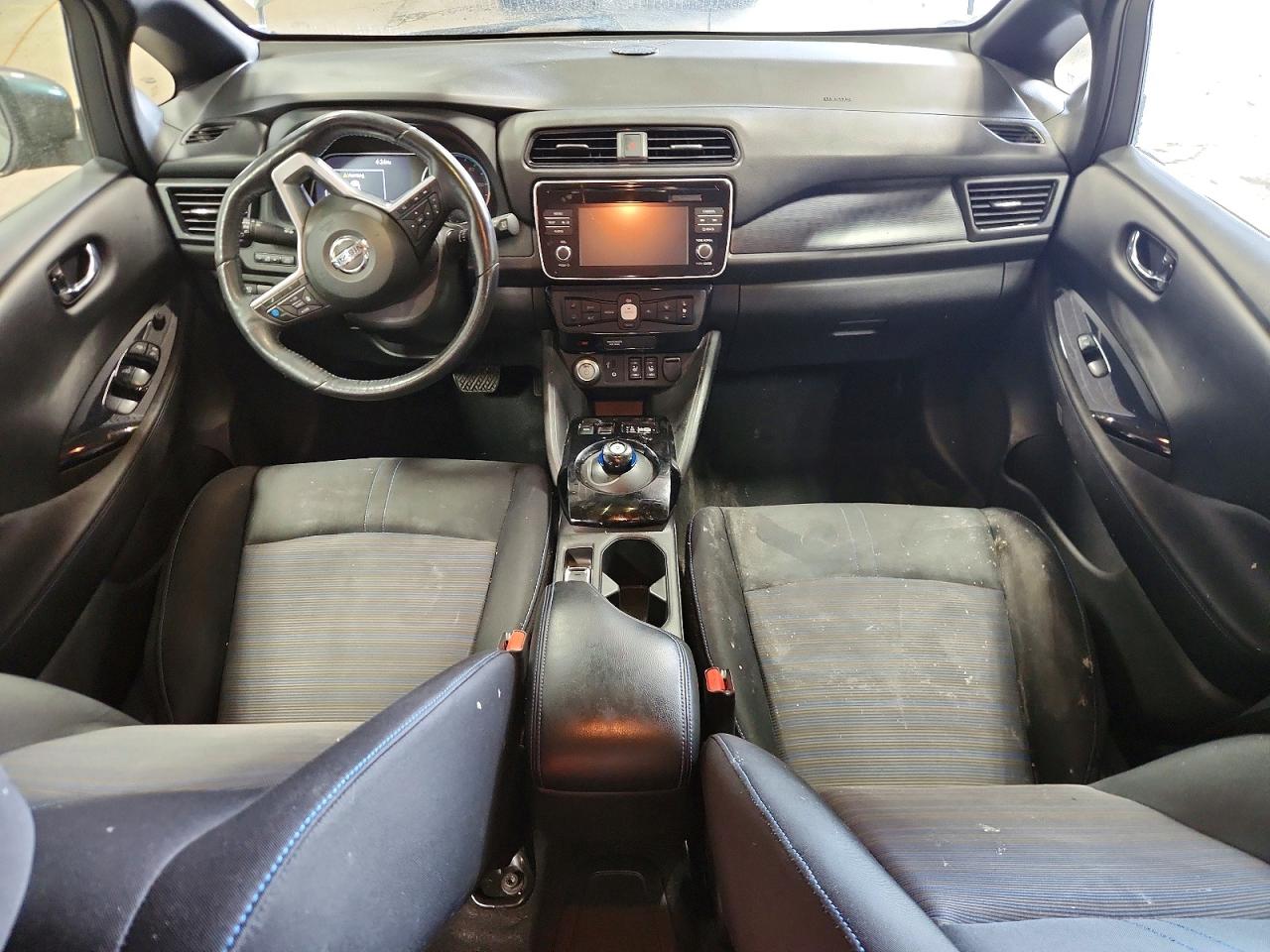 2018 Nissan Leaf Sv Gray vin: 1N4AZ1CP5JC300616
