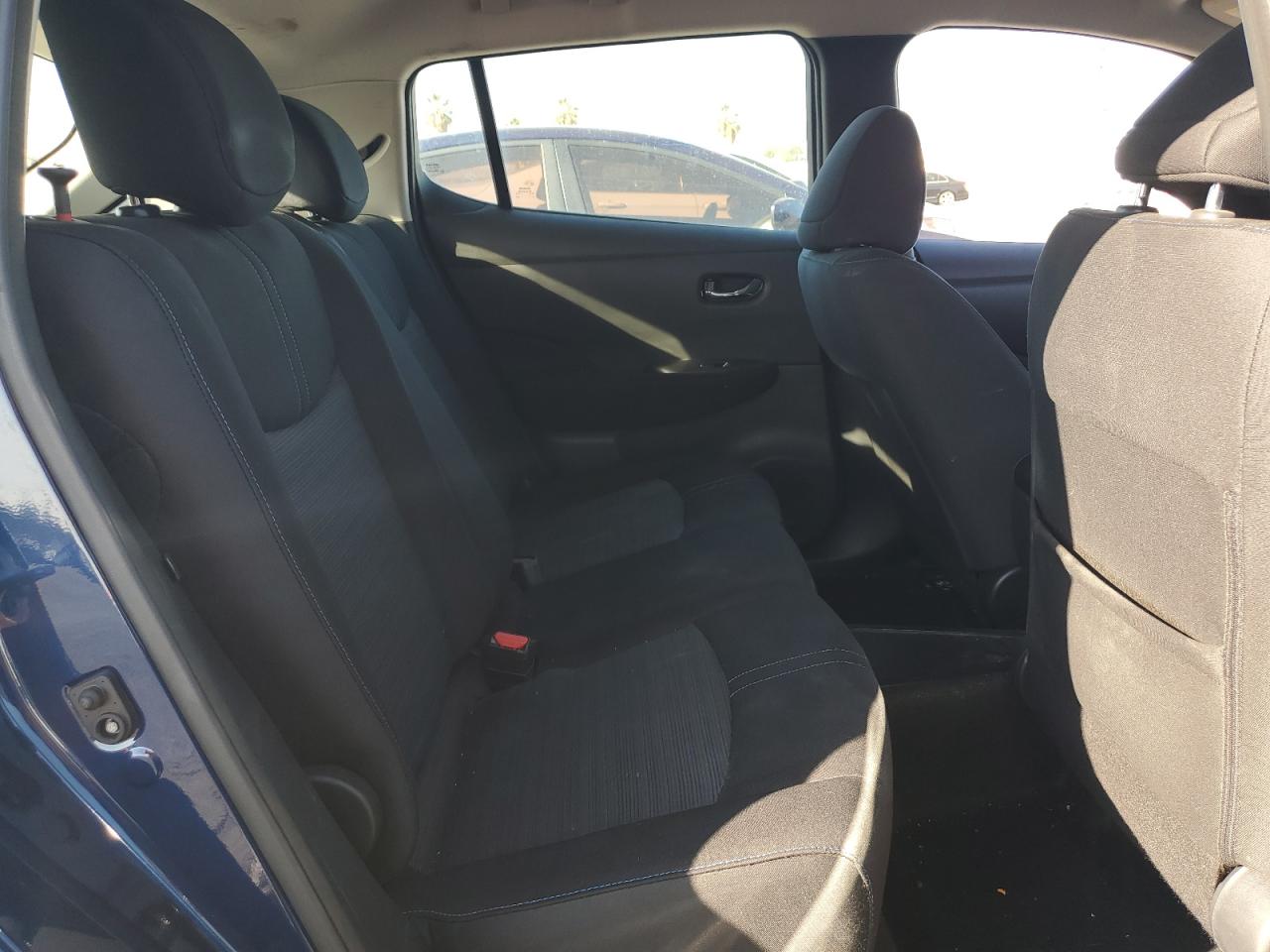 2018 Nissan Leaf S Синий vin: 1N4AZ1CP8JC311576