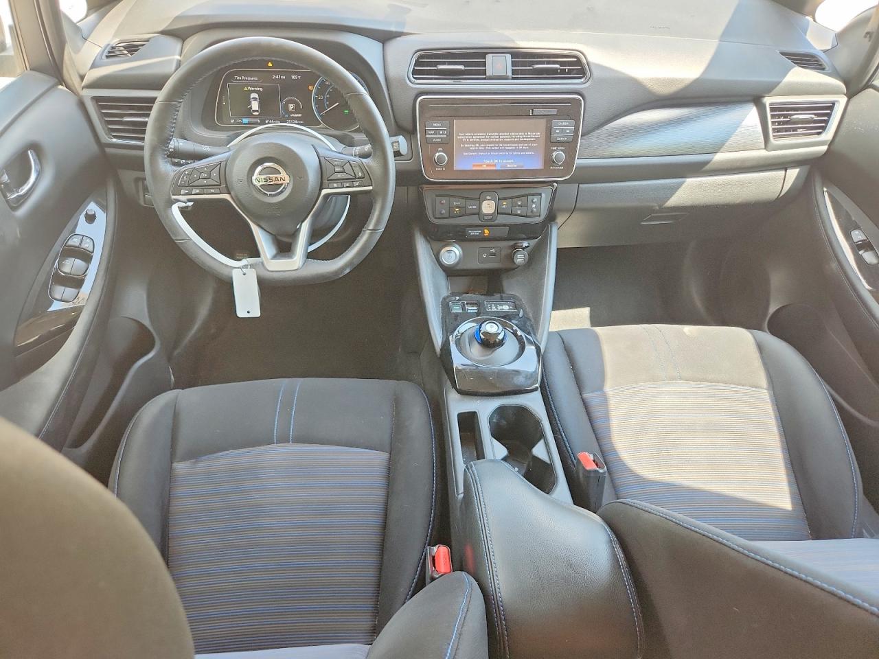 2019 Nissan Leaf Sv Gray vin: 1N4AZ1CP8KC305231